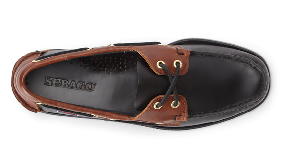 Buy the Dockside Portland Leather Boat Shoe online at Sebago