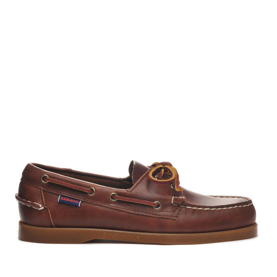 Docksides FGL Oiled Waxy Leather Boat Shoe 