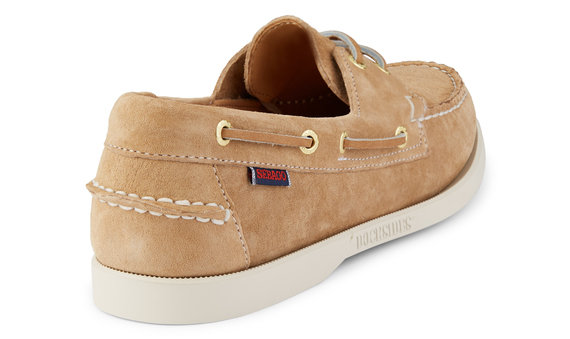 sebago docksides beige