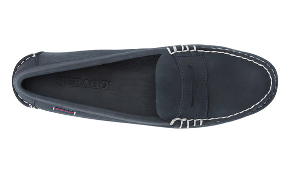 Buy the Womens Jacqueline Loafer Penny Crazy Horse online at Sebago