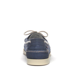 Portland Washed Canvas Boat Shoe