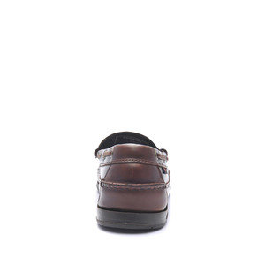 Sloop Waxed Leather Loafer
