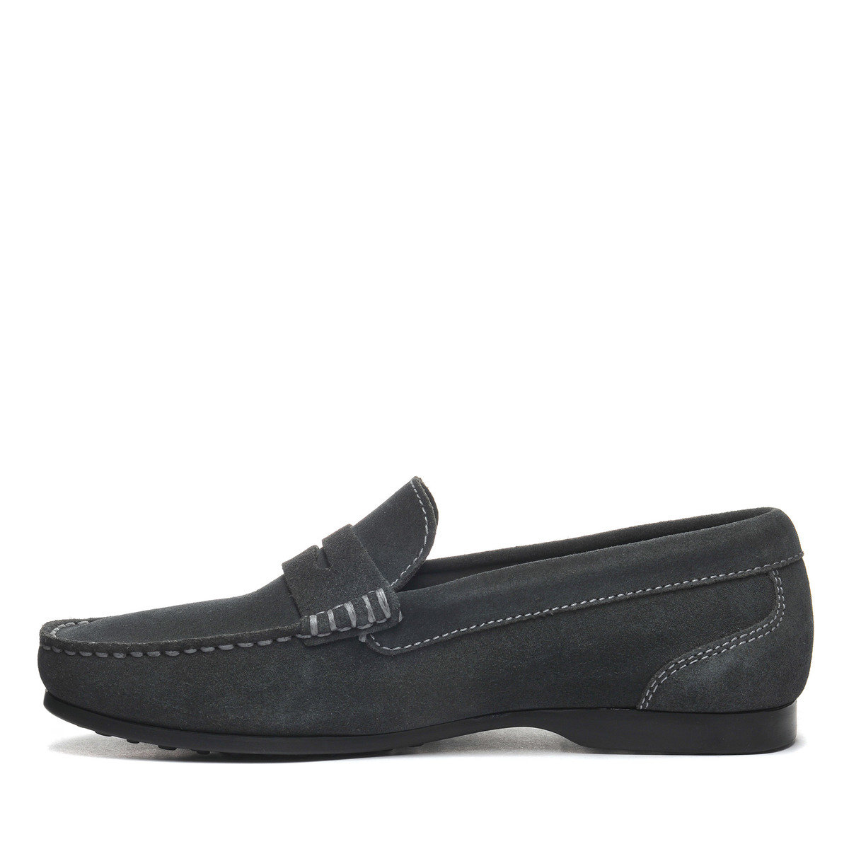 Mens Byron Suede Loafer Dk Grey - Mens Sebago® Shoes