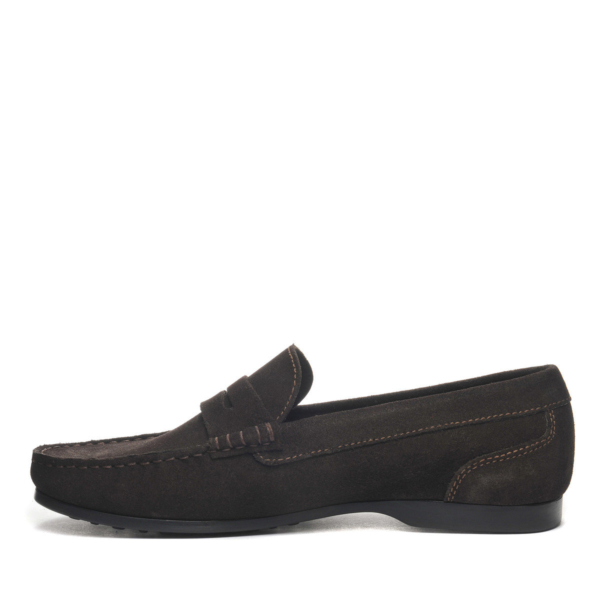 Mens Byron Suede Loafer Dk Brown - Mens Sebago® Shoes