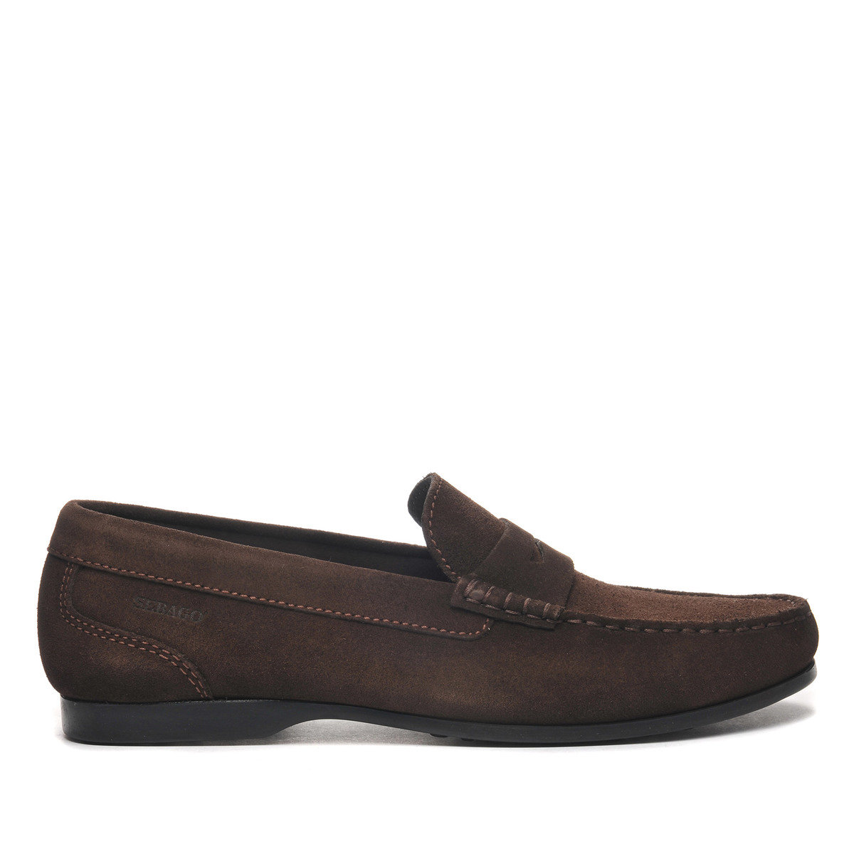Mens Byron Suede Loafer Brown - Mens Sebago® Shoes