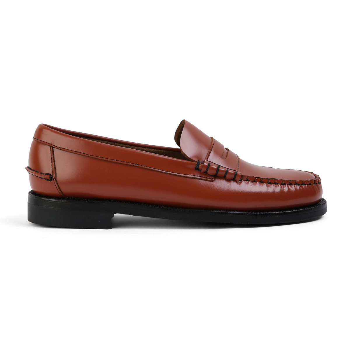 Mens Classic Dan Leather Loafer Brown Ginger - Mens Sebago® Shoes