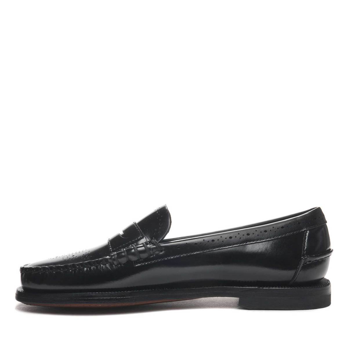 Womens Women's Dan Perf Leather Loafer Black - Womens Sebago® Shoes