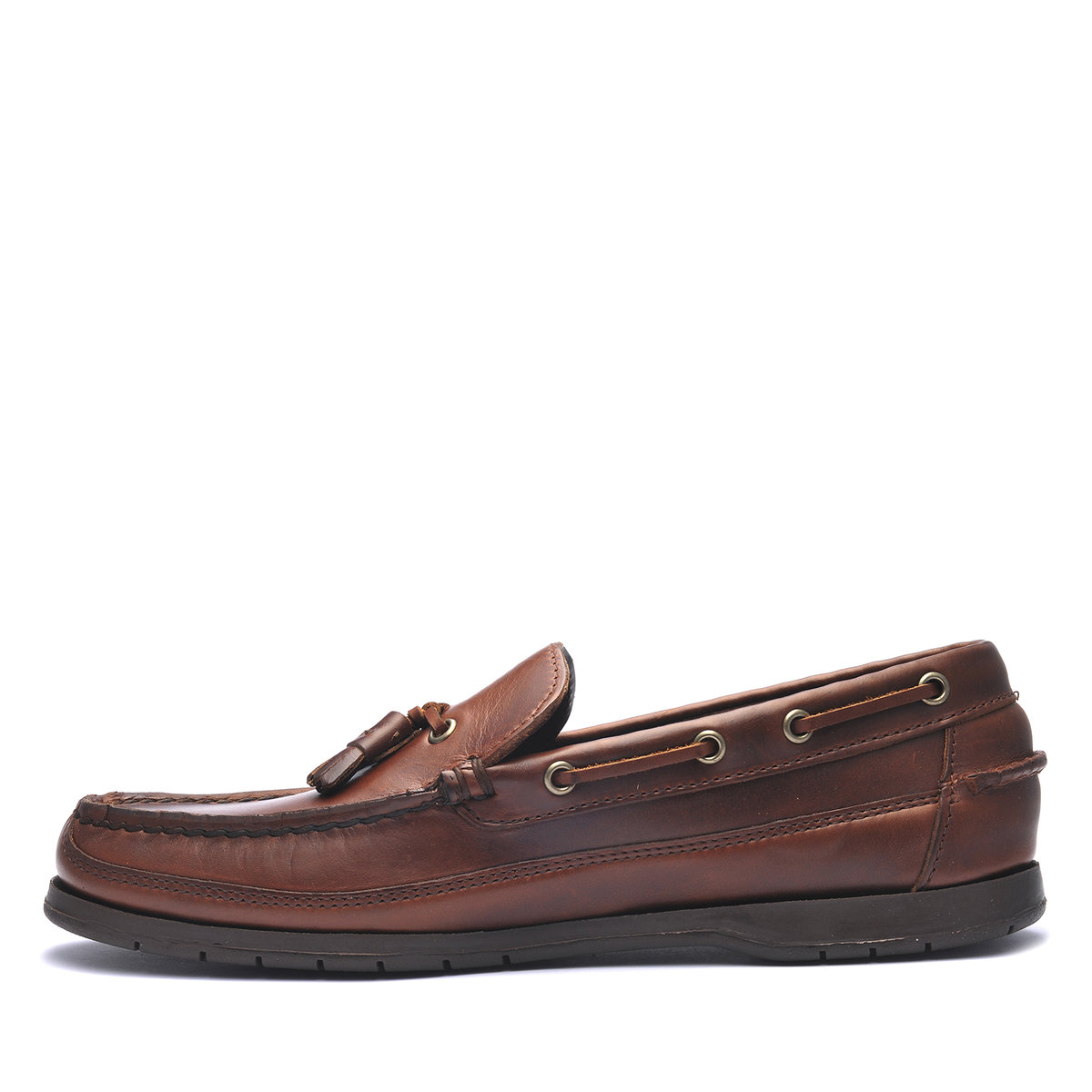 Ketch Waxed Leather Loafer