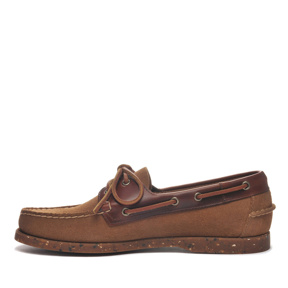 Mens Portland Rubber Rec Boat Shoe Brown Cognac_brown_gum Rec - Mens ...